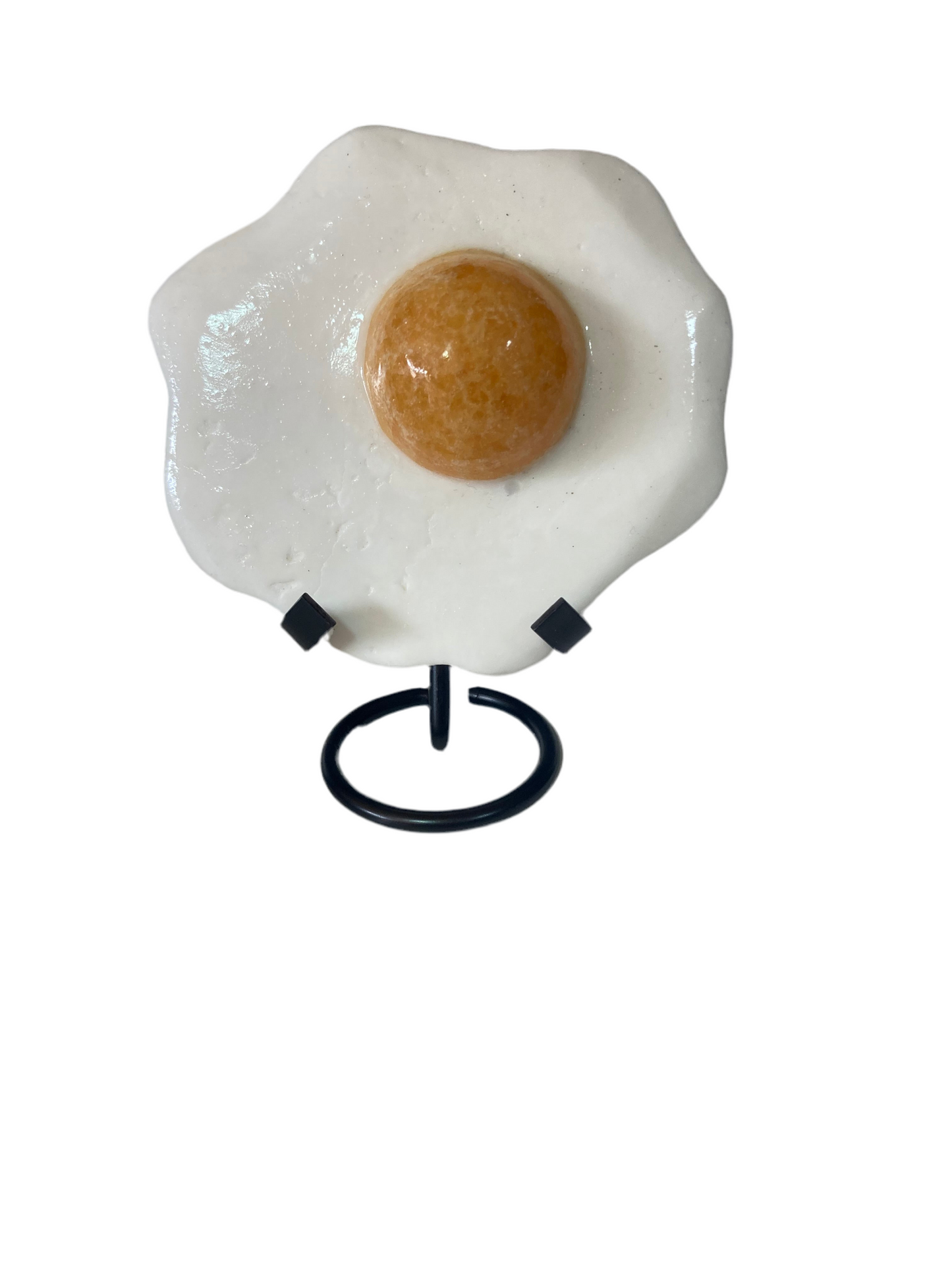 Fried egg carving