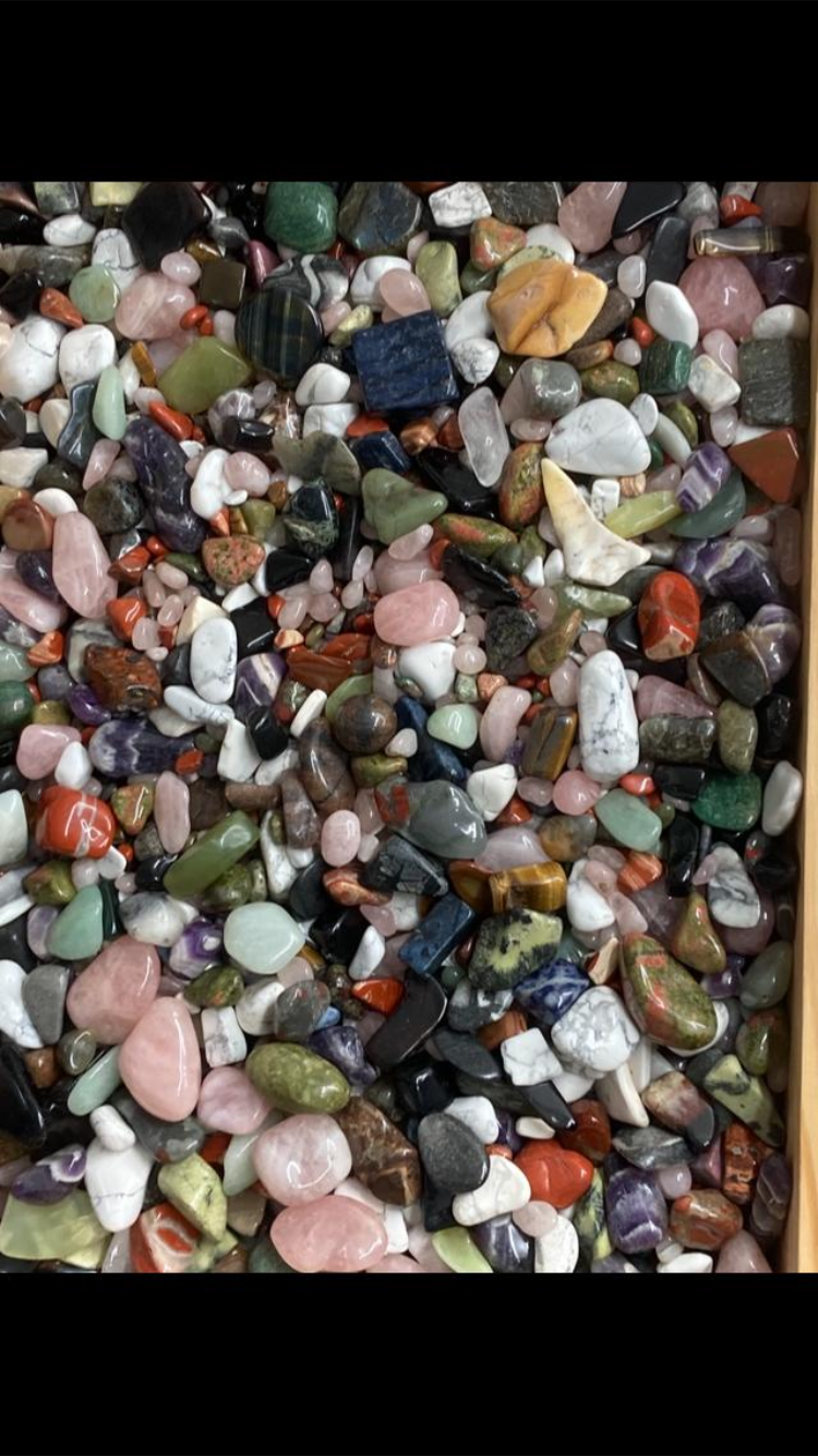 20kg of mixed tumble stones