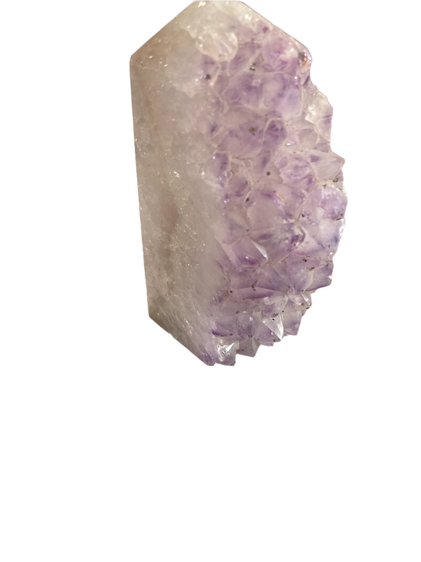 Amethyst cluster tower