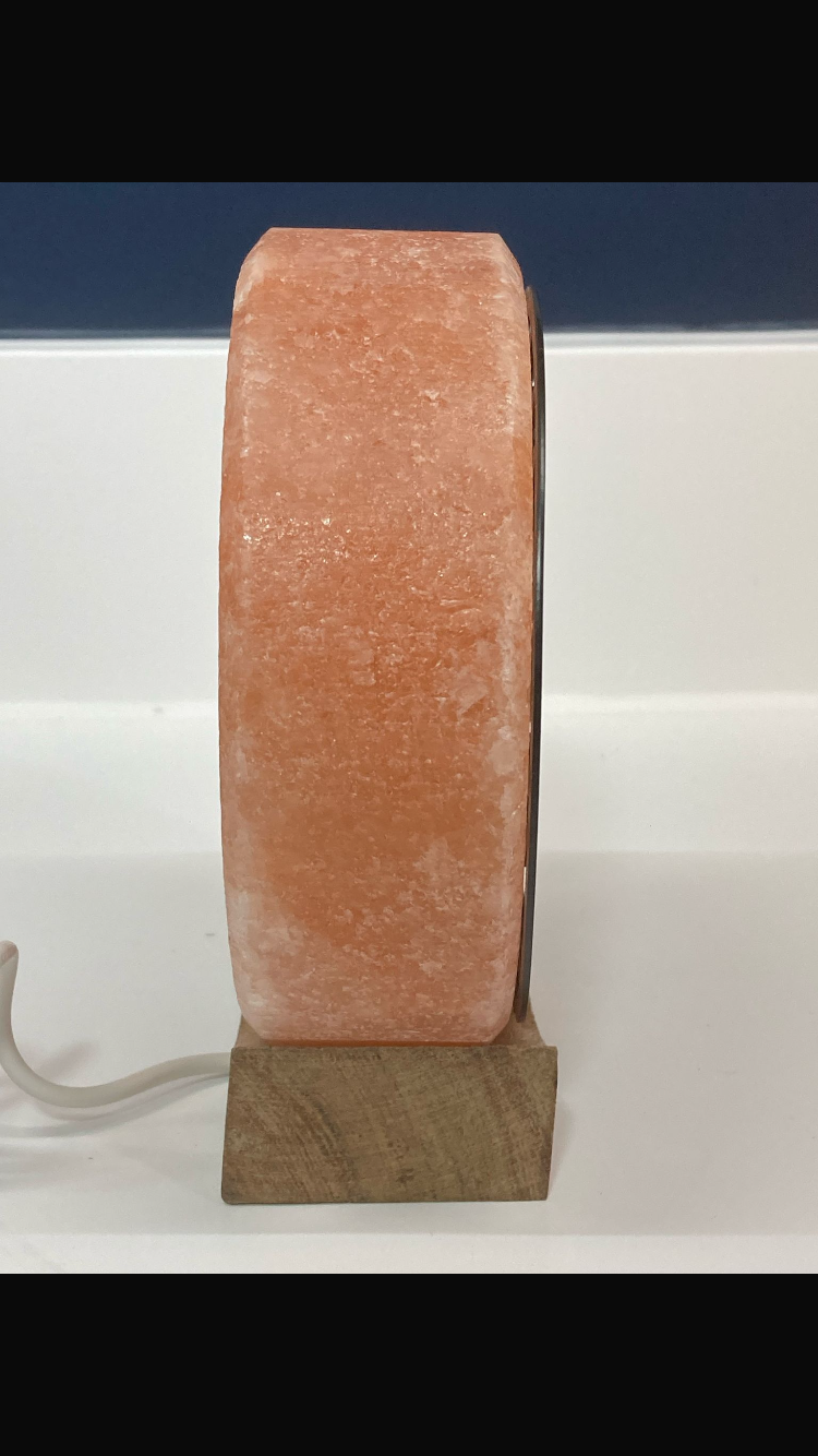 Himalayan rock salt lamp
