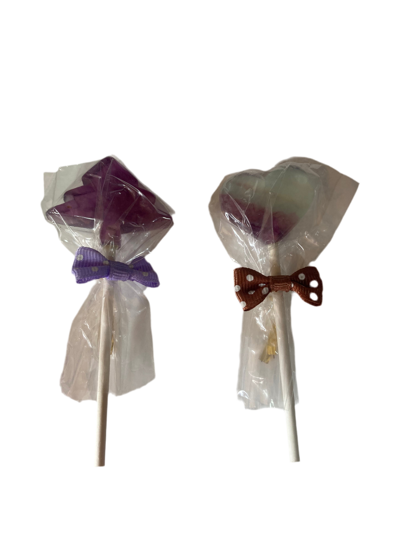 Flourite lollipops