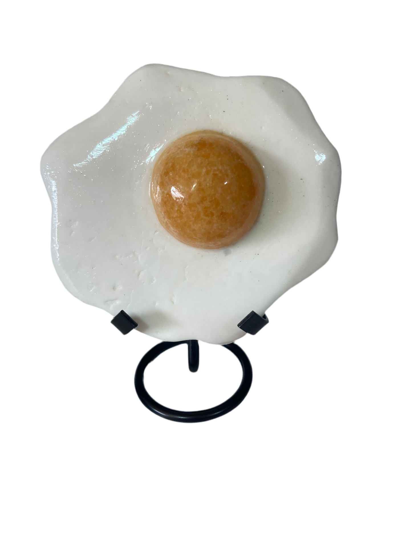 Fried egg carving