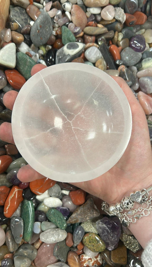 Selenite bowl small 10cm