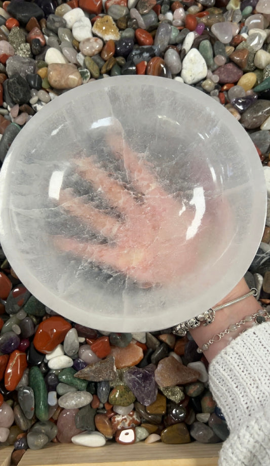 Selenite bowl extra large 20cm